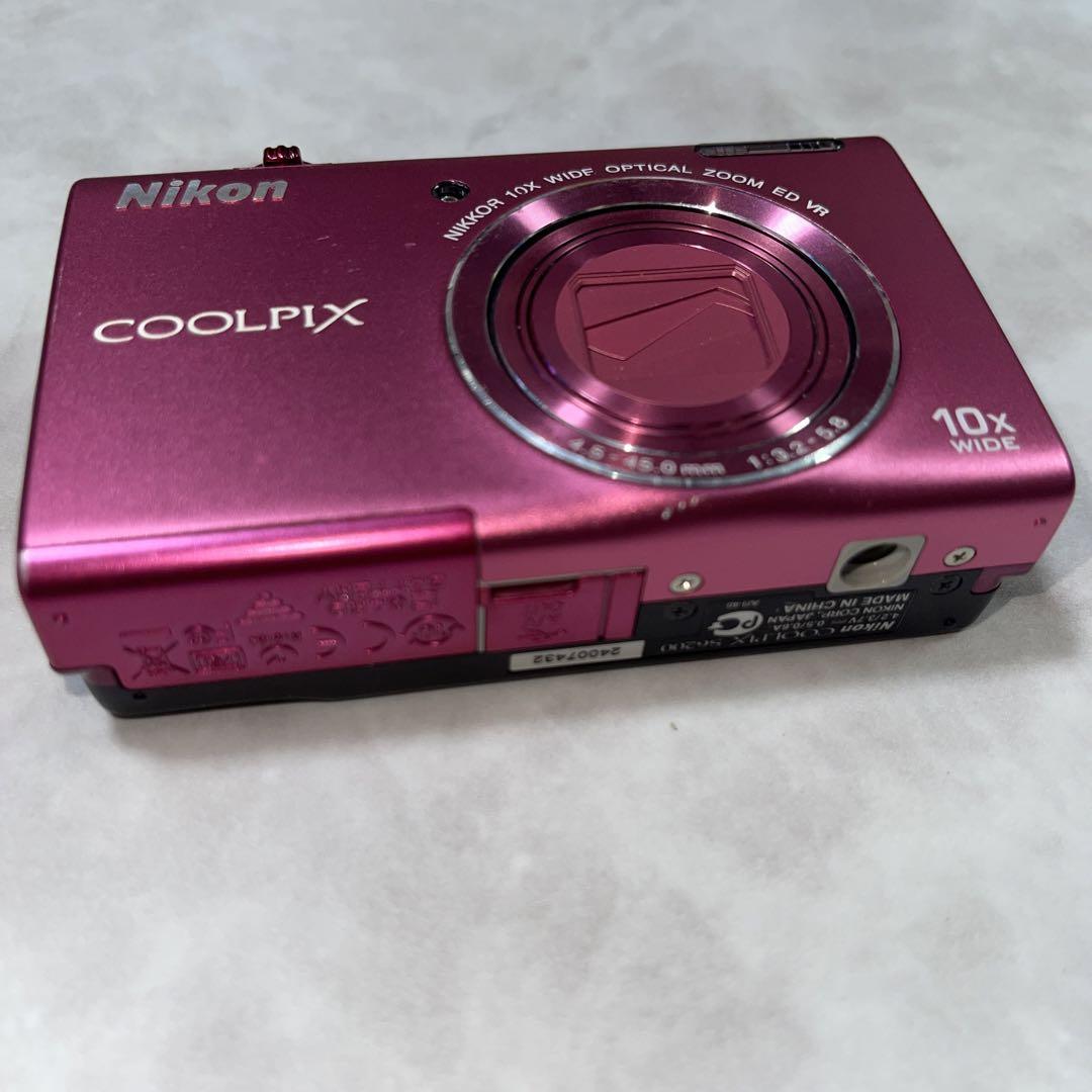 Nikon ニコン coolpix S6200　ピンク　ジャンク　デジタルカメラ Nikon ニコン coolpix S6200 ピンク ジャンク デジタルカメラ