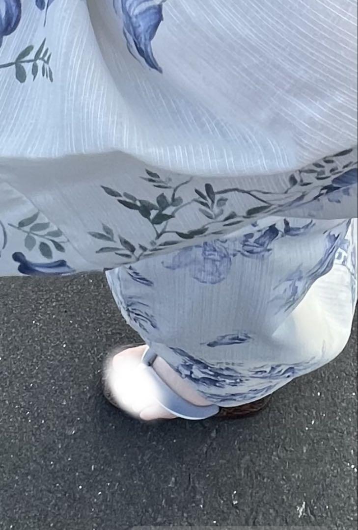 dita 浴衣 泡沫の紫雲木 ディータ Dita パール飾り紐付き