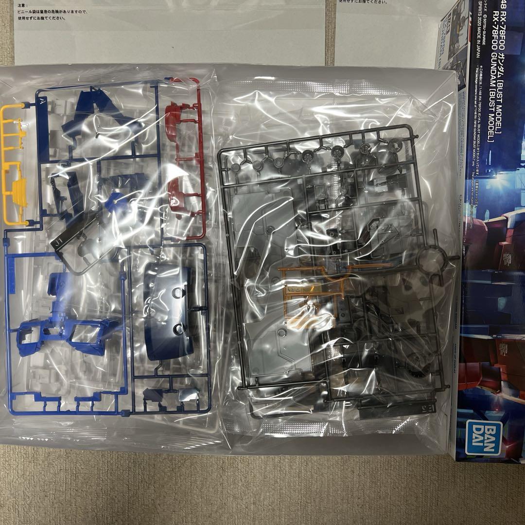 ガンプラ　RX-78F00 ガンダム バストモデル 1/48