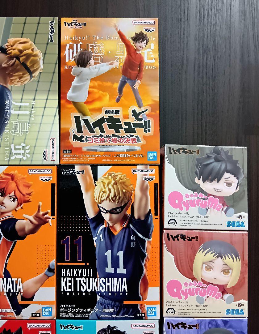 【２２点】ハイキュー!!　フィギュア　まとめ売り　烏野　音駒　青葉城西　梟谷学園 22点】ハイキュー!! フィギュア まとめ売り 烏野 音駒 青葉