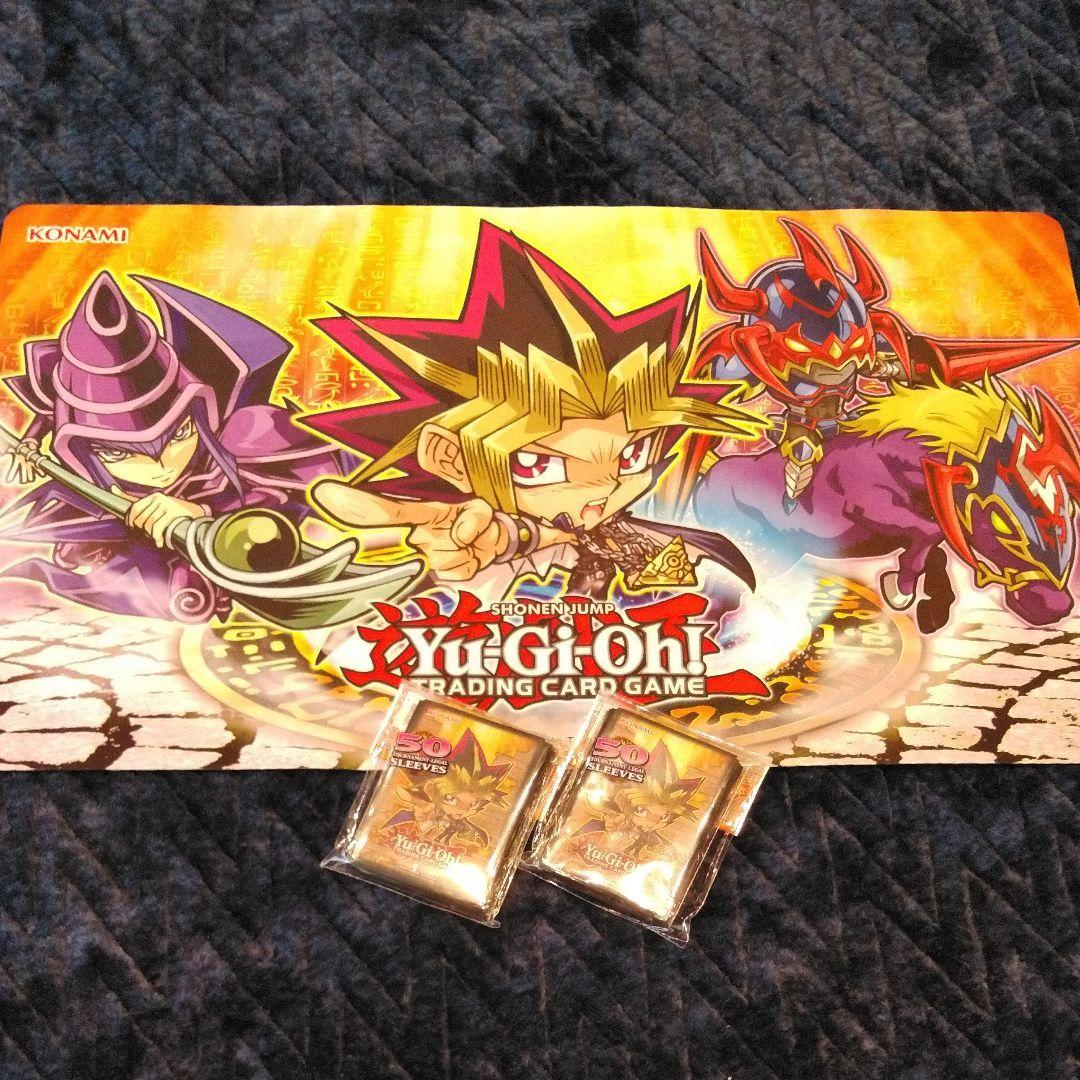 遊戯王 闇遊戯 プレイマット スリーブ セット 遊戯王の日 - メルカリ