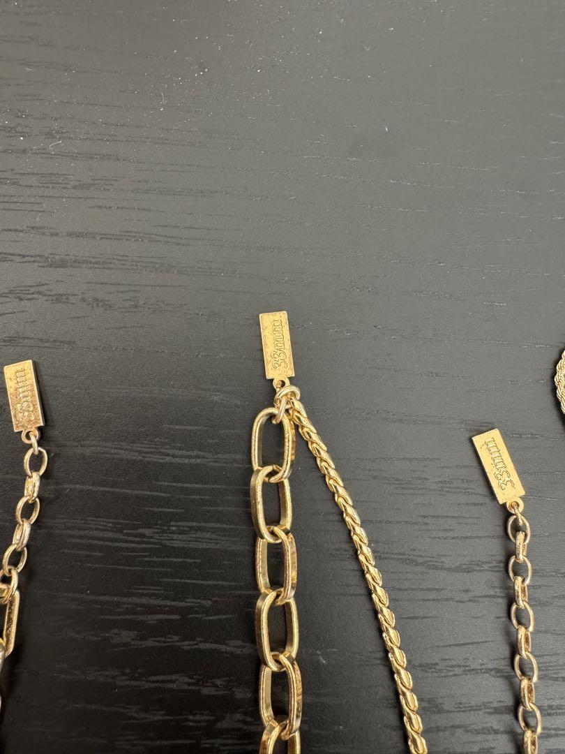 GOLDネックレス ブレスレットセット