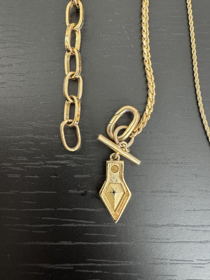 GOLDネックレス ブレスレットセット