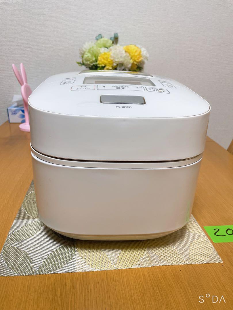 真空圧力かまど炊き IH炊飯器 RC-10VXG - メルカリ