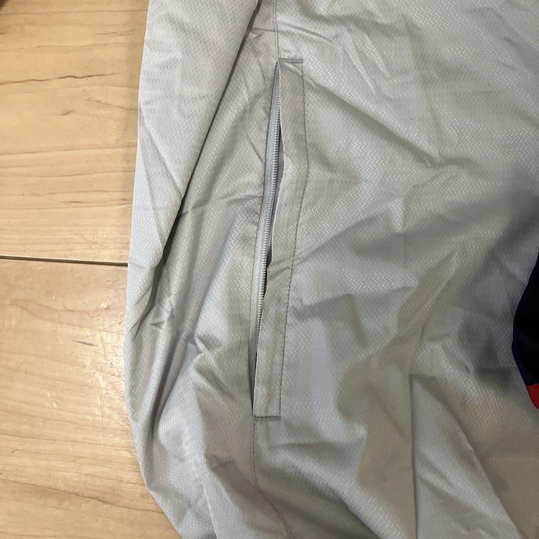 Nike Vネック 長袖 ジャケット XL ホワイト/ネイビー/レッド