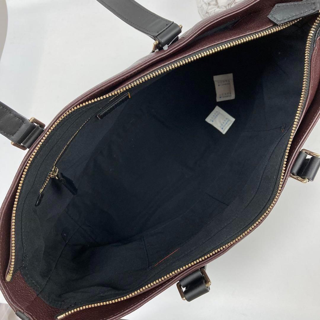 新品◆A4対応◆ポールスミス　トートバッグ　レザー　メンズ　80wr173