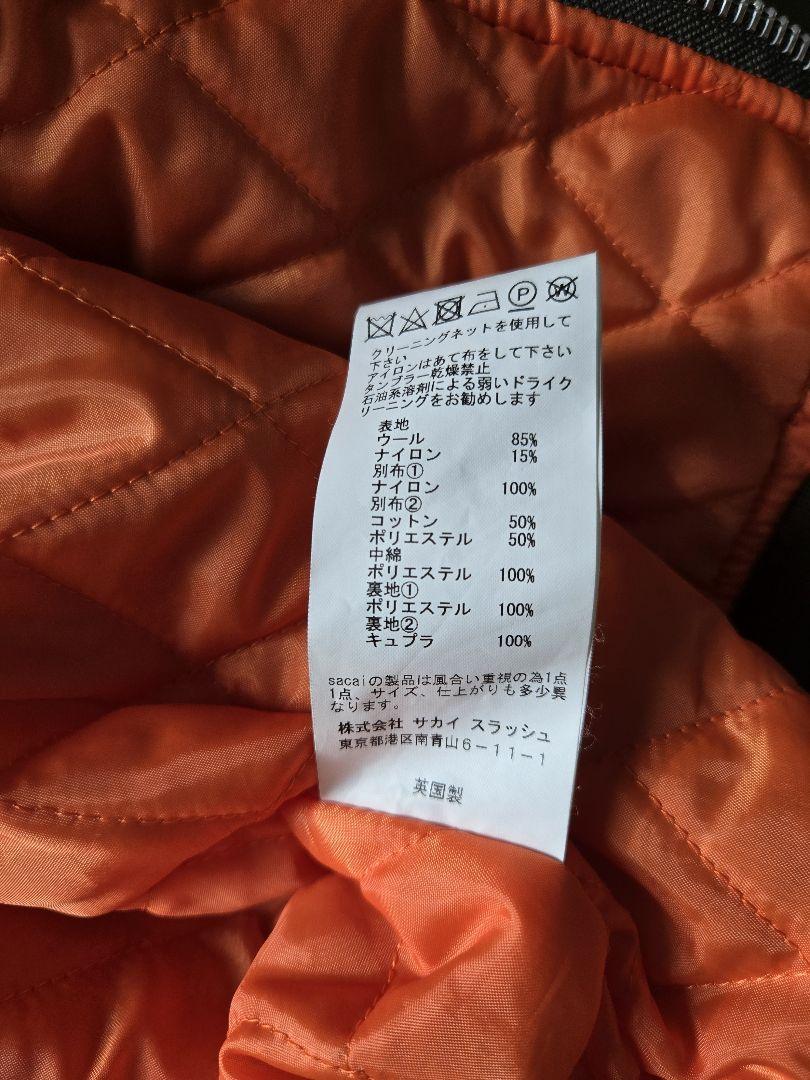 18AW sacai サカイ × Gloverall グローバーオール