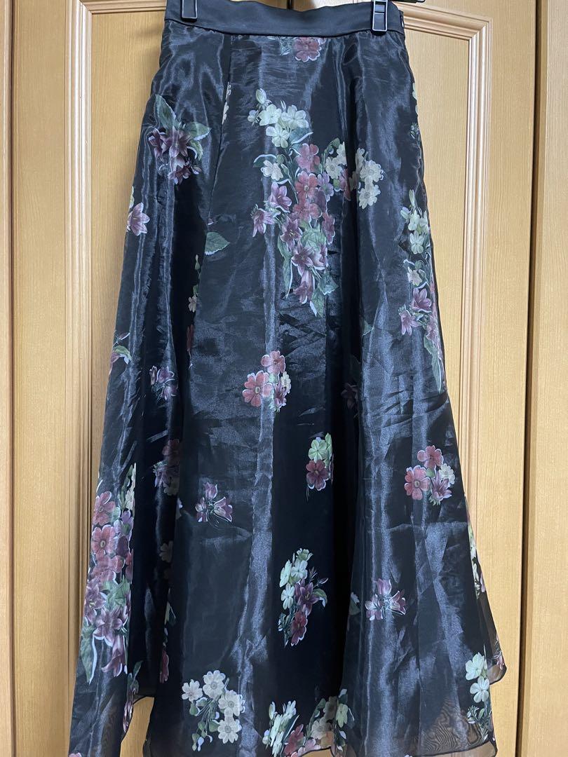 セール】FLOWER ORGANDY FLARE SKIRT（スカート）｜Ameri