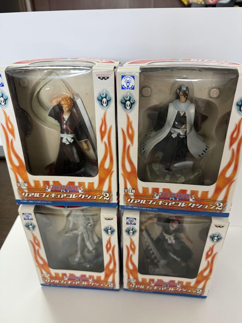 BLEACH ブリーチ リアル フィギュアコレクション 2 4種コンプ 送料込み