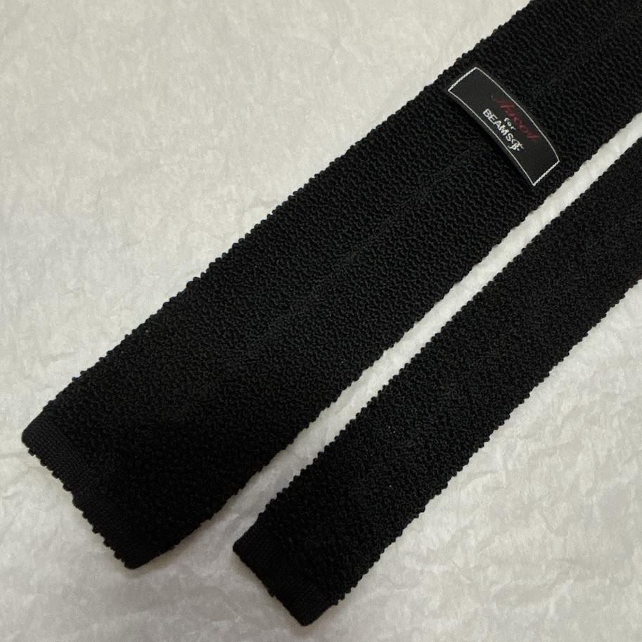 BEAMS F（ビームスF）ASCOT / ボーダー ニット タイ（スーツ