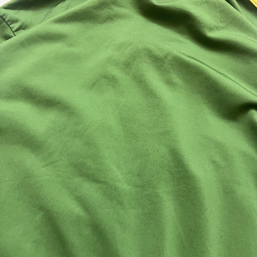 00s adidas トラックジャケット ファイヤーバード M グリーン