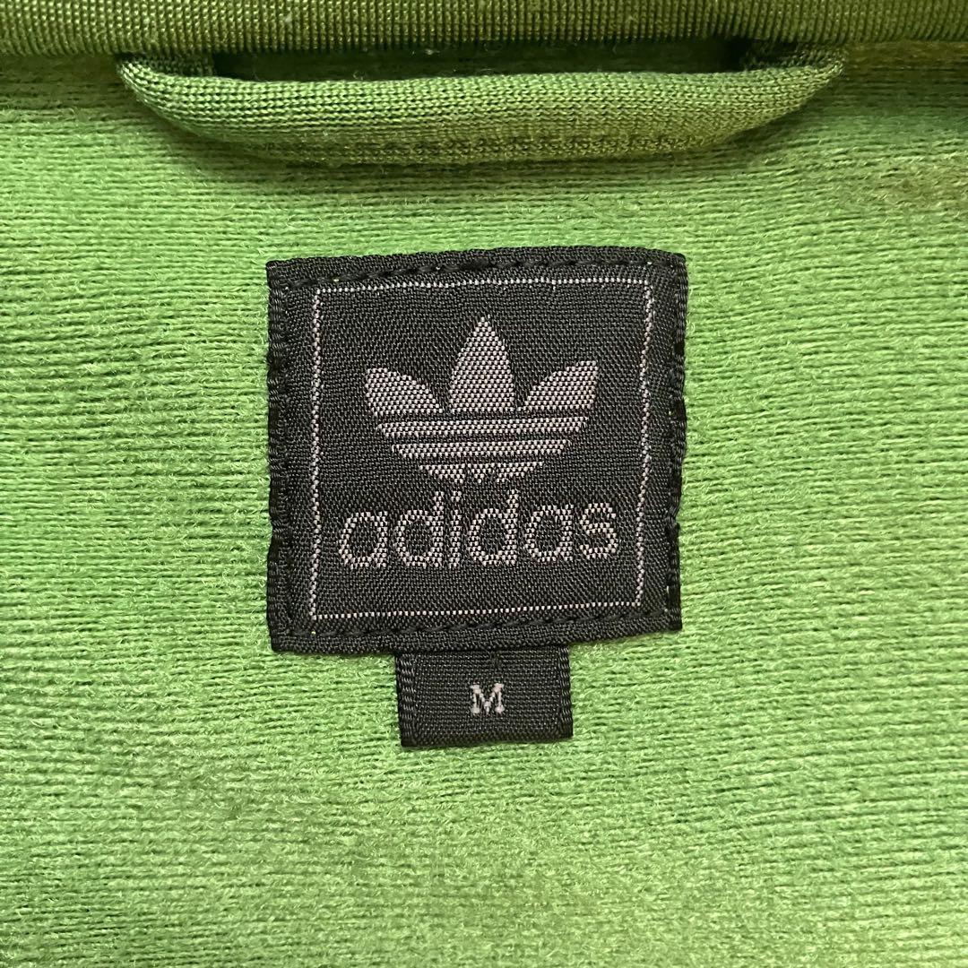 00s adidas トラックジャケット ファイヤーバード M グリーン