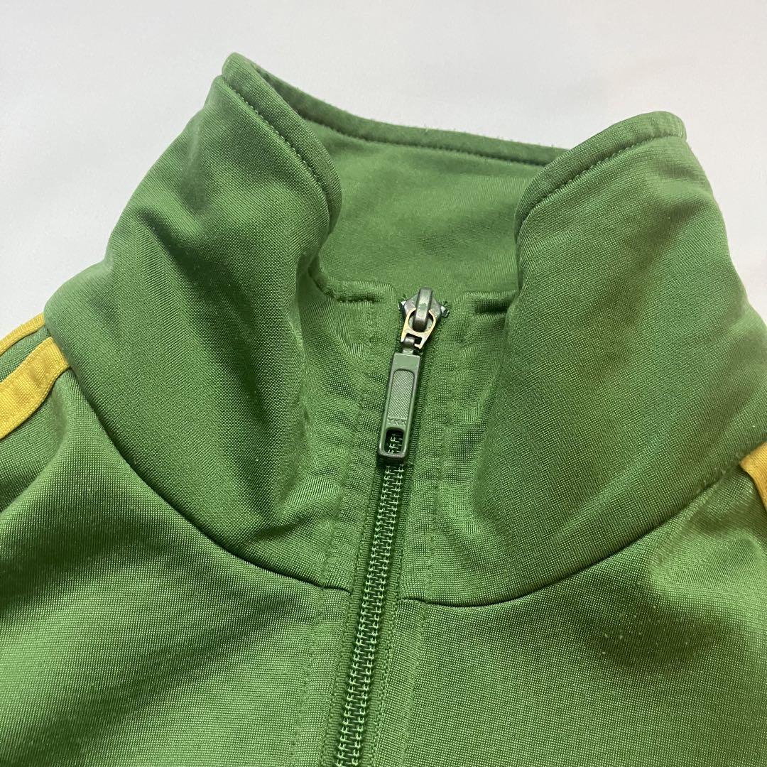 00s adidas トラックジャケット ファイヤーバード M グリーン