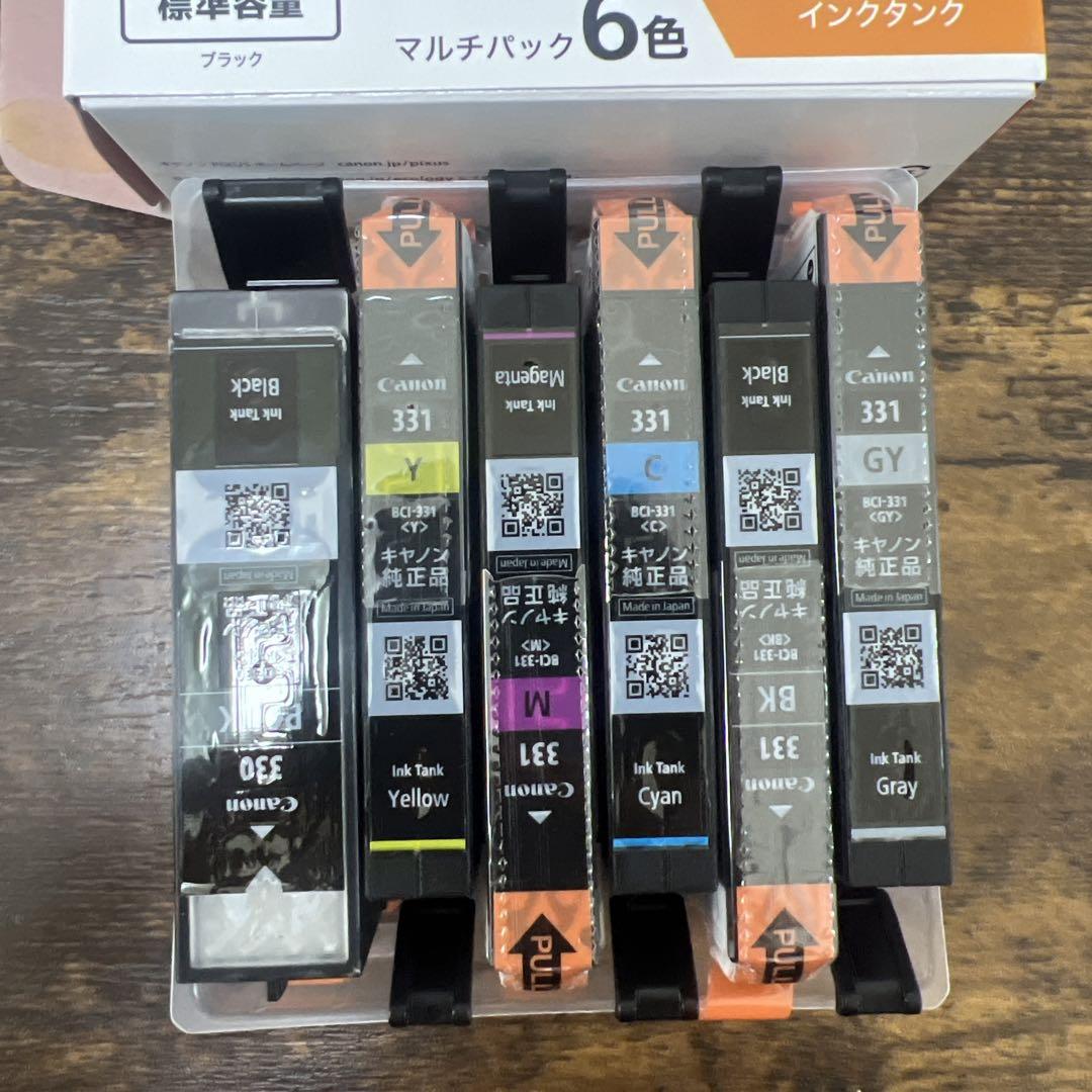 Canon インクカートリッジ 331 330 6色セット
