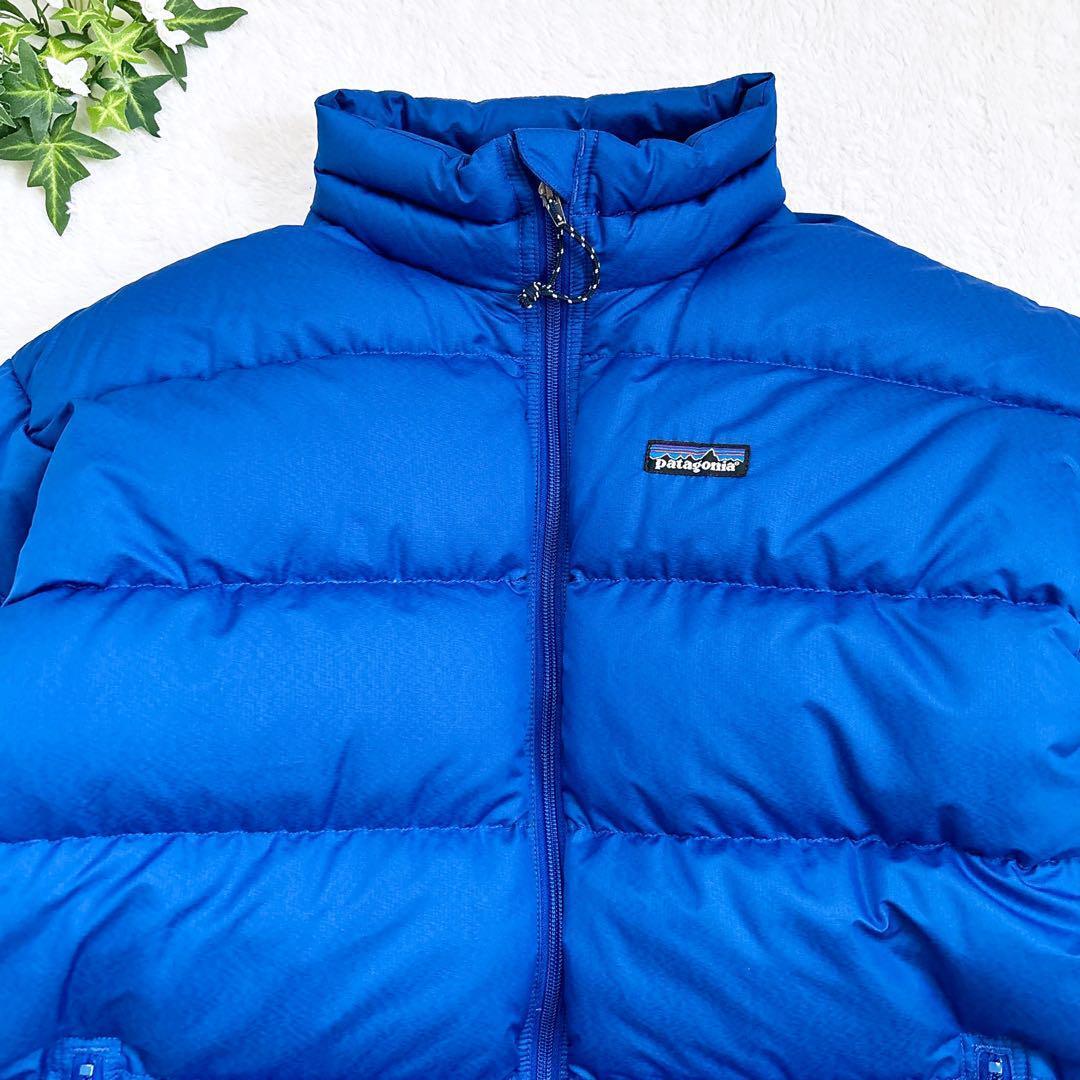 美品》Patagonia パッカブル ダウンジャケット ブルー 84600 L