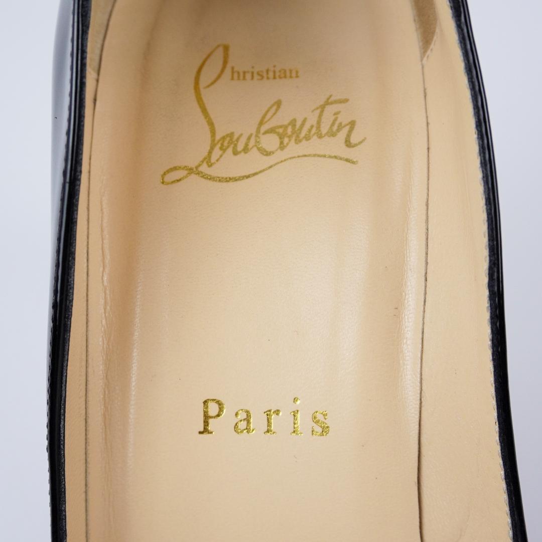 EU36.5 Christian Louboutin ハイヒール 黒 327A