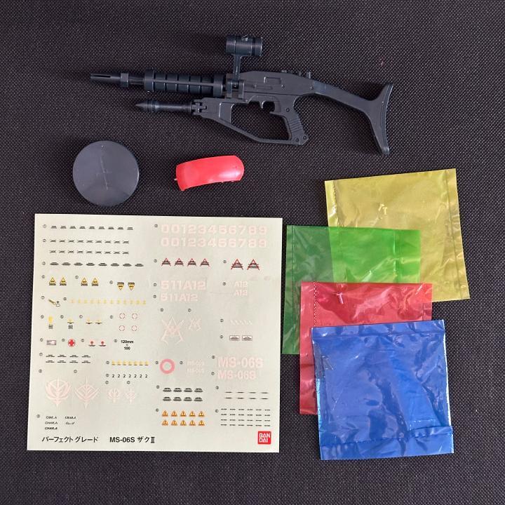 【ガンプラ】PG 1/60 シャア専用ザク【ジャンク】