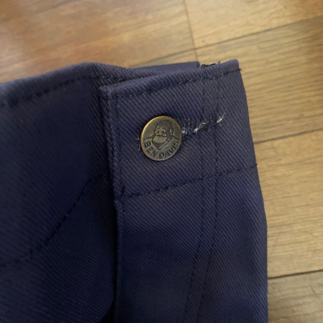 ben davis ワークパンツ W32 NAVY deadstock