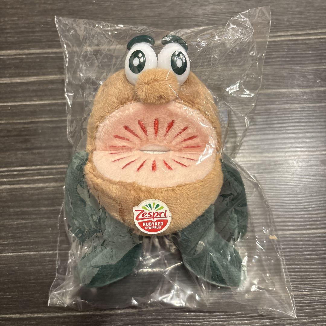 Zespri キウイブラザーズレッド小サイズぬいぐるみ