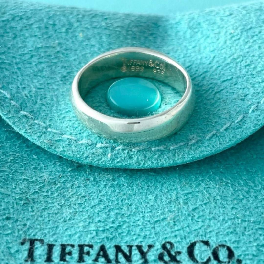 オールドティファニー ナイフエッジ リング 10号 1999 R79fe Tiffany & Co. - ティファニー リング ナイフエッジ 10号 K18YG