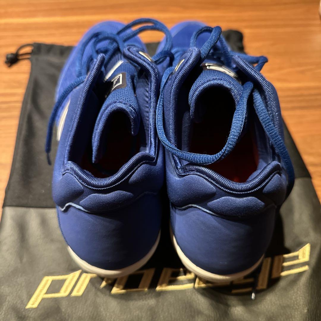New Balance 青 ハイカットスパイク