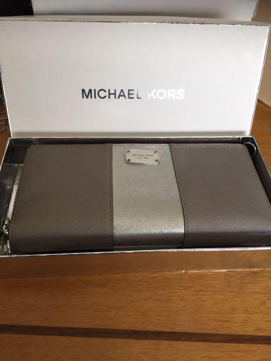 ラウンドフ MICHAEL 長財布 ラウンドファスナー tKqML-m90985345113 KORS マイケルコース ラウンドフ