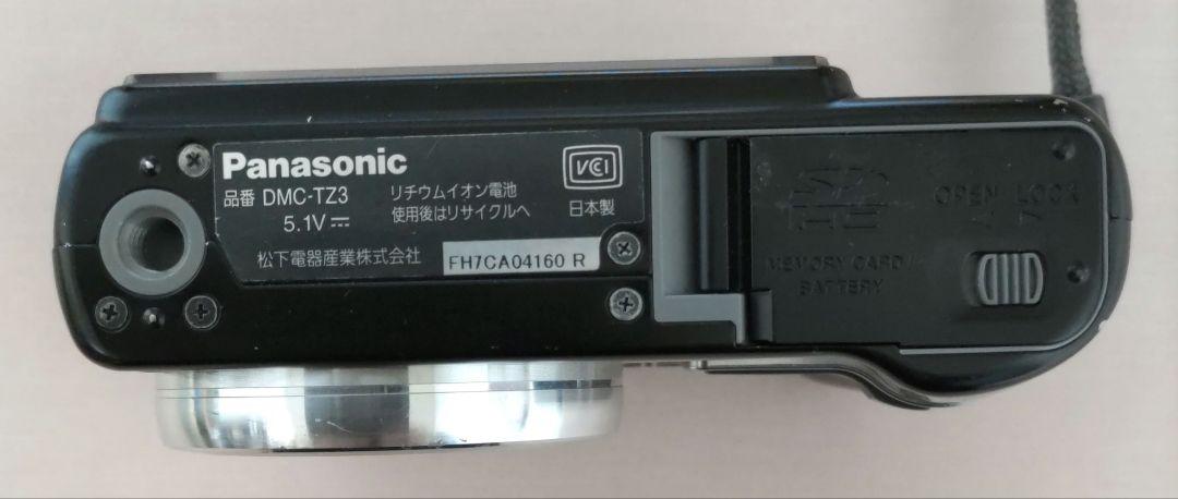 LUMIX DMC-TZ3 ブラック 全付属品付 動作確認済み