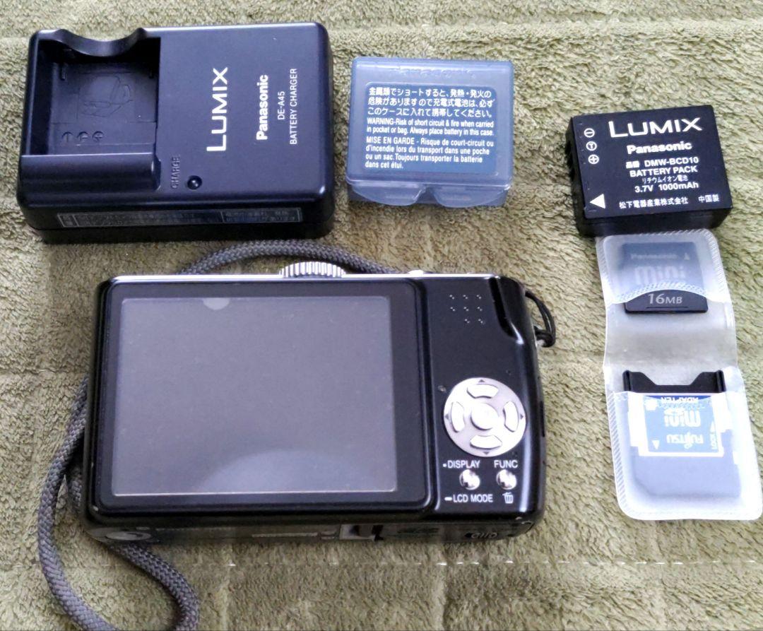 LUMIX DMC-TZ3 ブラック 全付属品付 動作確認済み
