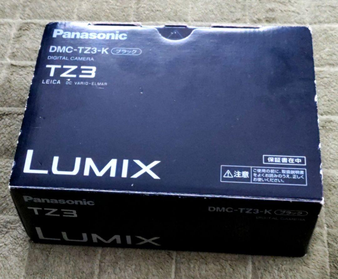 LUMIX DMC-TZ3 ブラック 全付属品付 動作確認済み