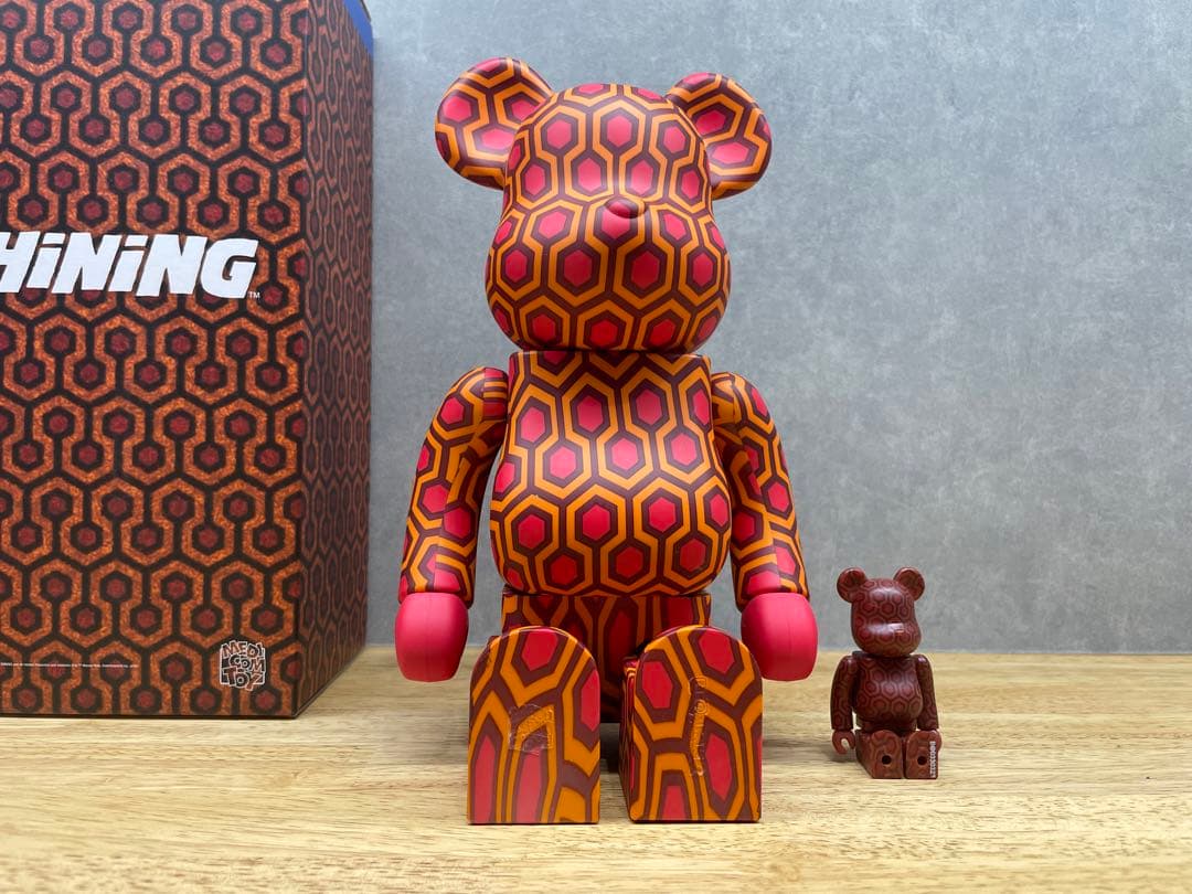 ベアブリック 400% シャイニング おまけで100%付 ベアブリック 400% シャイニング おまけで100%付