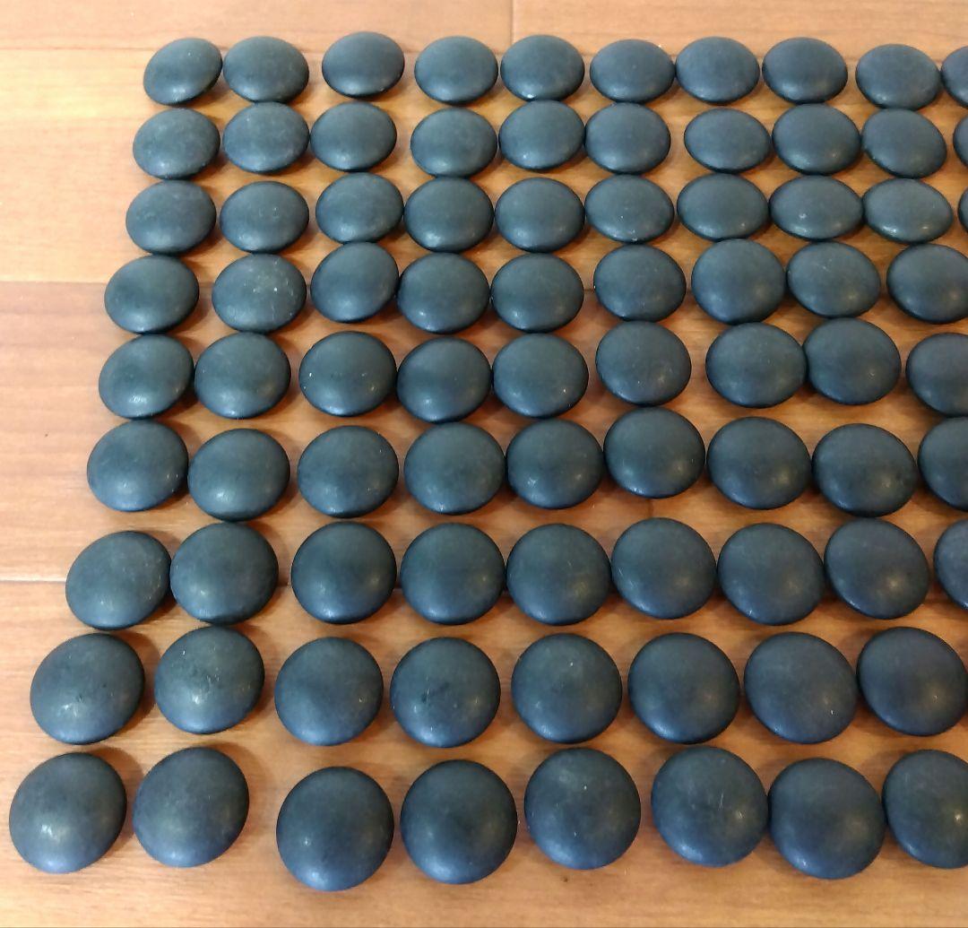 昭和レトロ　碁石　白180 黒180 桐箱付き