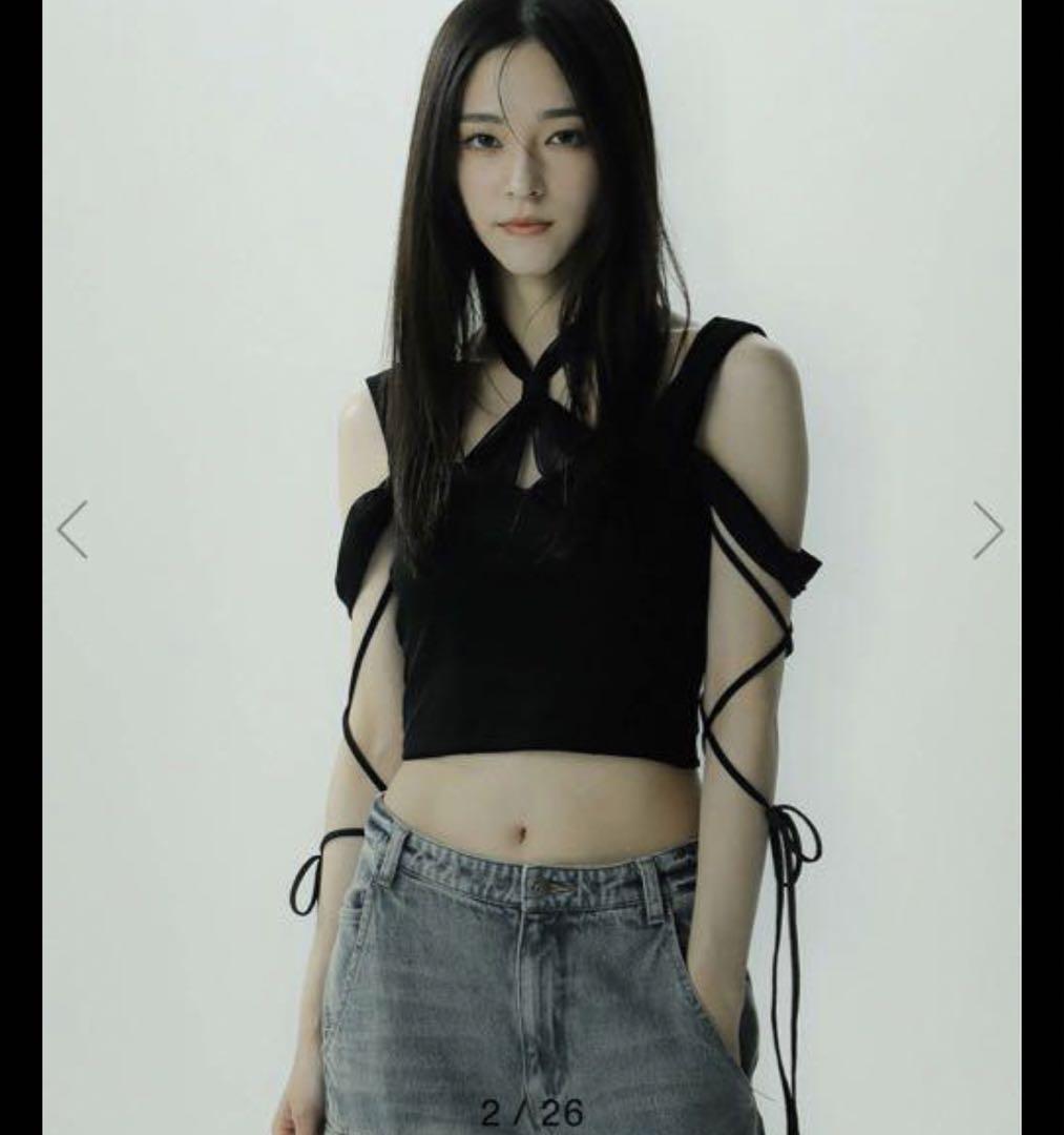 melt the lady wrap laceup tops