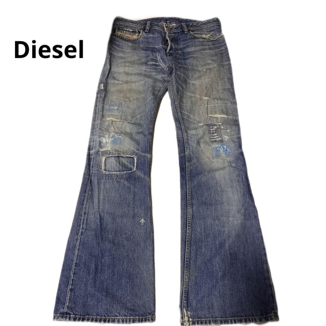 DIESELバギーフレアデニム y2k archive vintage00s - メルカリ
