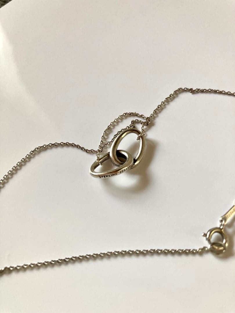 ティファニー　ダブルループ　ネックレス