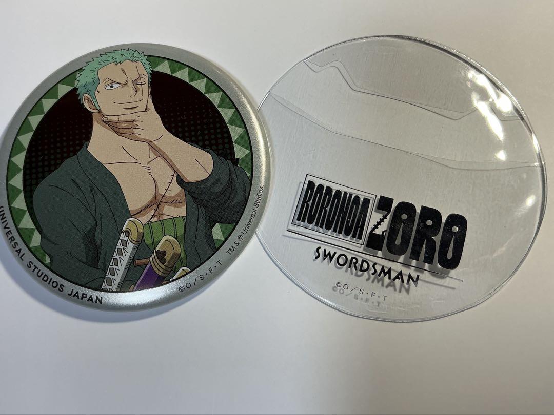 ワンピース　サッカー　ガンバ大阪　缶バッジ　ゾロ ONE PIECE ゾロ ガンバ大阪 Jリーグコラボ サッカー 缶バッジ