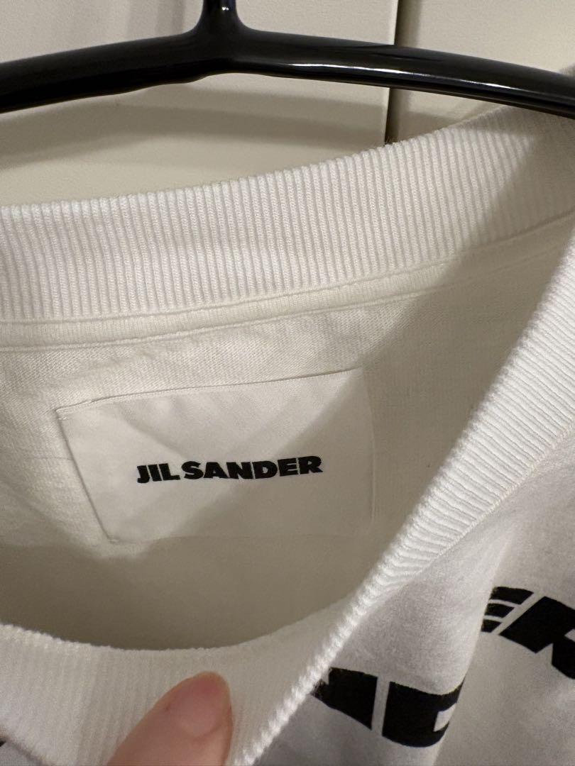 【美品❗️着用回数2回】JIL SANDER 半袖Tシャツ Sサイズ ホワイト