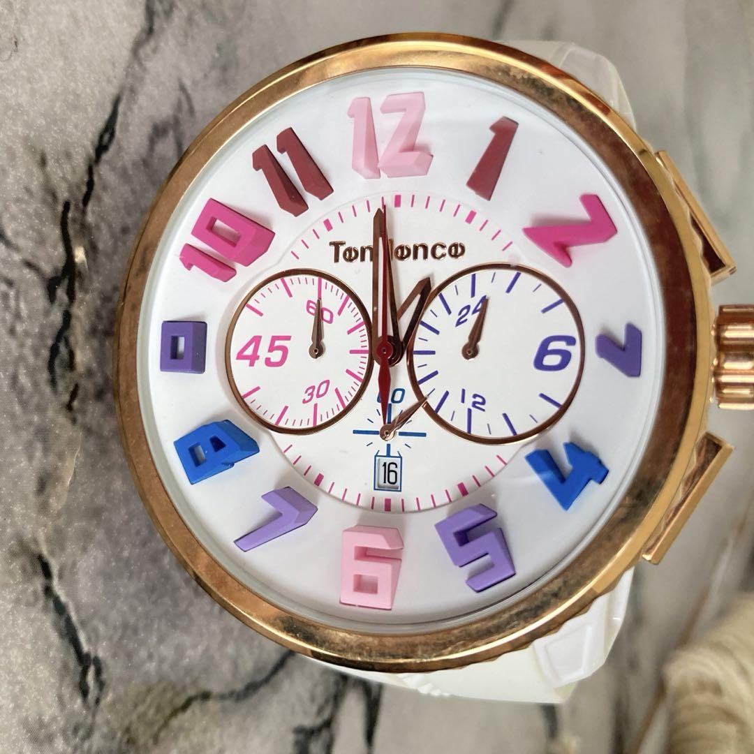 TENDENCE　テンデンス　 TY460614 クロノグラフ　カラフル　腕時計