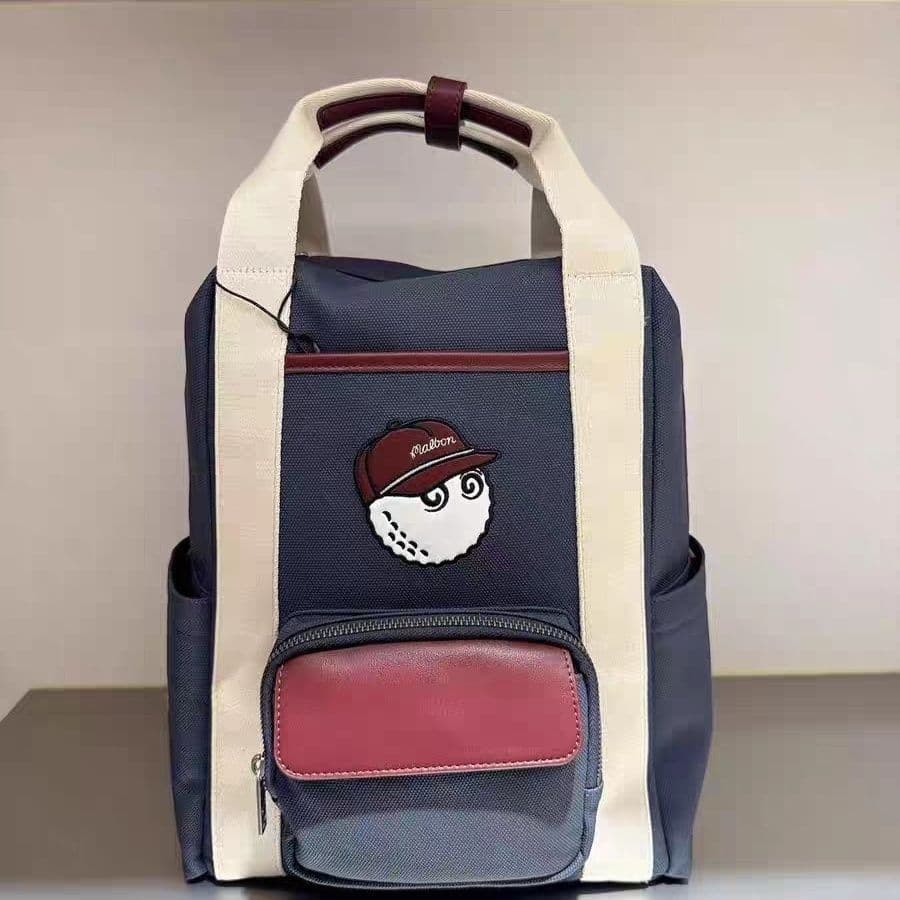 Malbon マルボン ゴルフ レディー バックパック リュック ネイビー