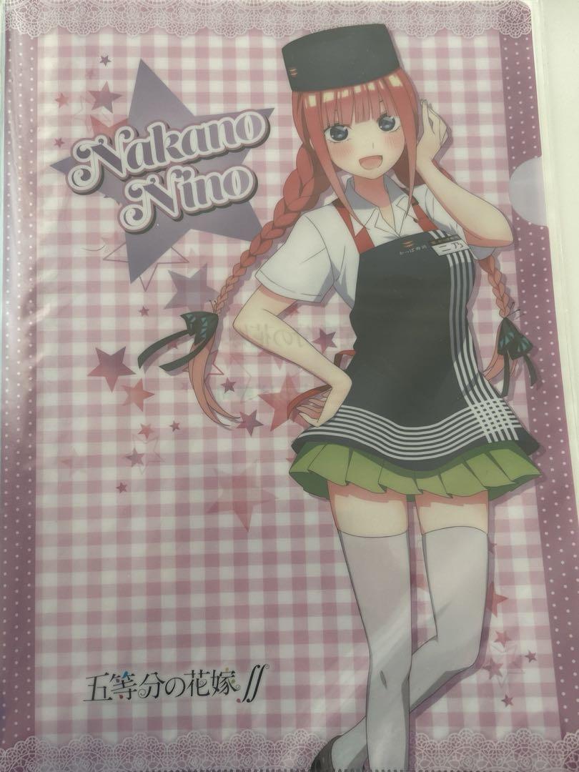 五等分の花嫁 クリアファイル　かっぱ寿司　当選 五等分の花嫁∬ かっぱ寿司 ファイル - メルカリ