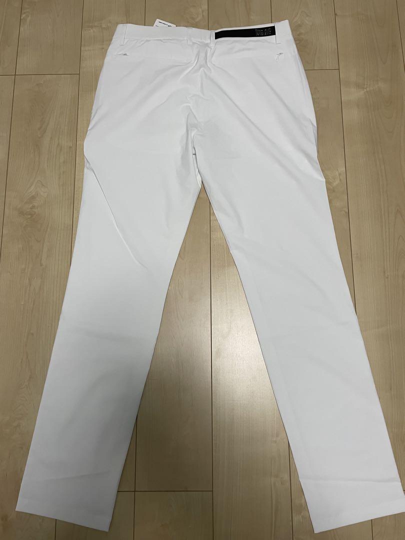 新品未使用　WAAC ストレッチ　撥水性 ホワイトパンツ　春夏秋用 新品未使用 WAAC ストレッチ 撥水性 ホワイトパンツ 春夏秋用 ゴルフ