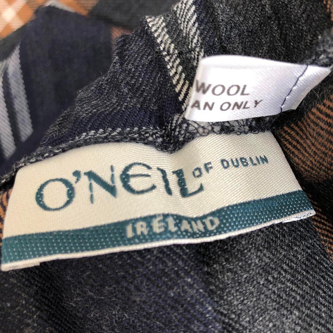 O’NEIL of DUBLIN ウール キルト マキシスカート BARROW