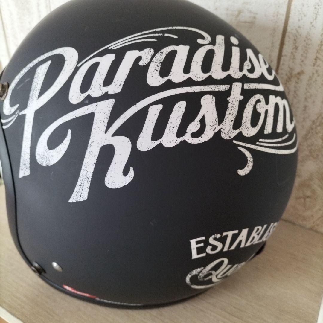 Paradise Kustom　バイク　ヘルメット　ジェットヘルメット　HEAT