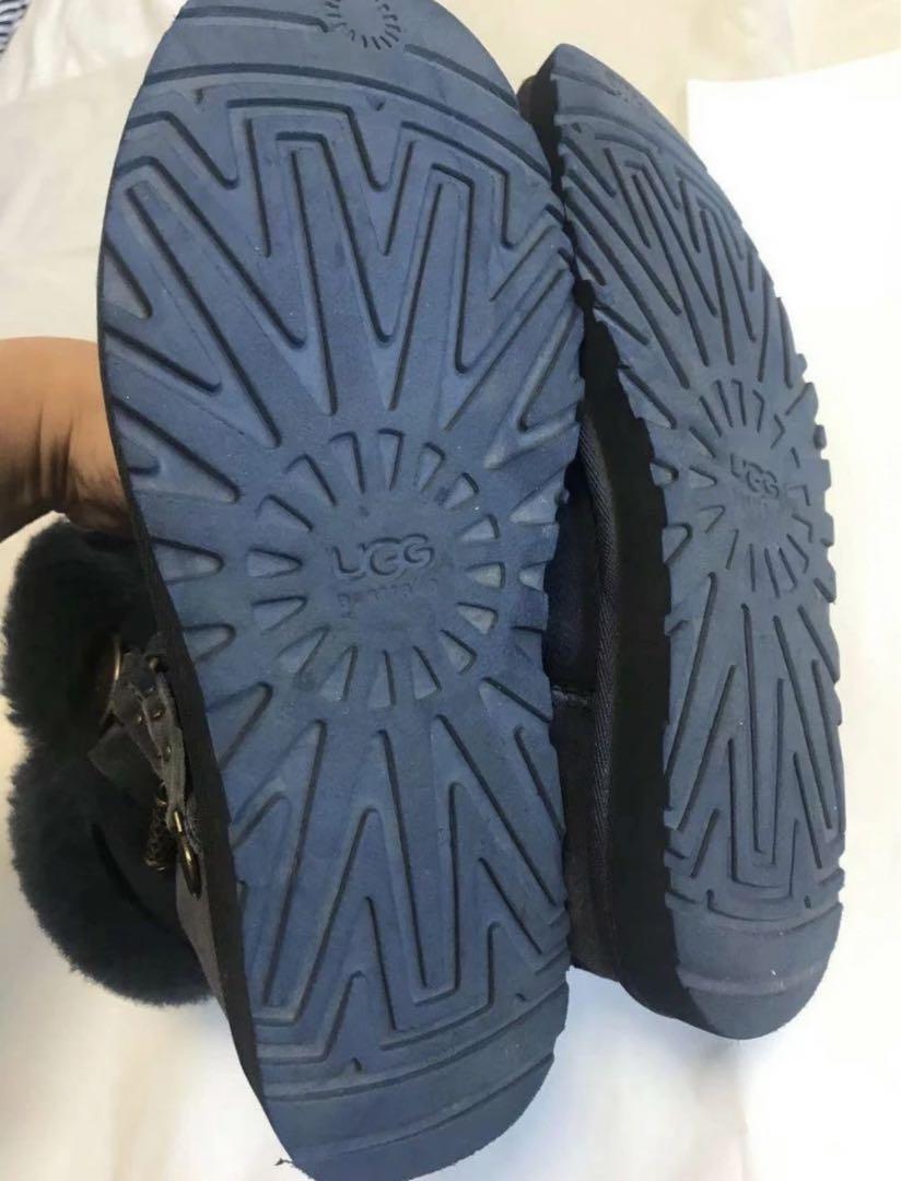はっち様専用☆【美品】UGG アグ☆ムートンブーツ ブラック 24センチ