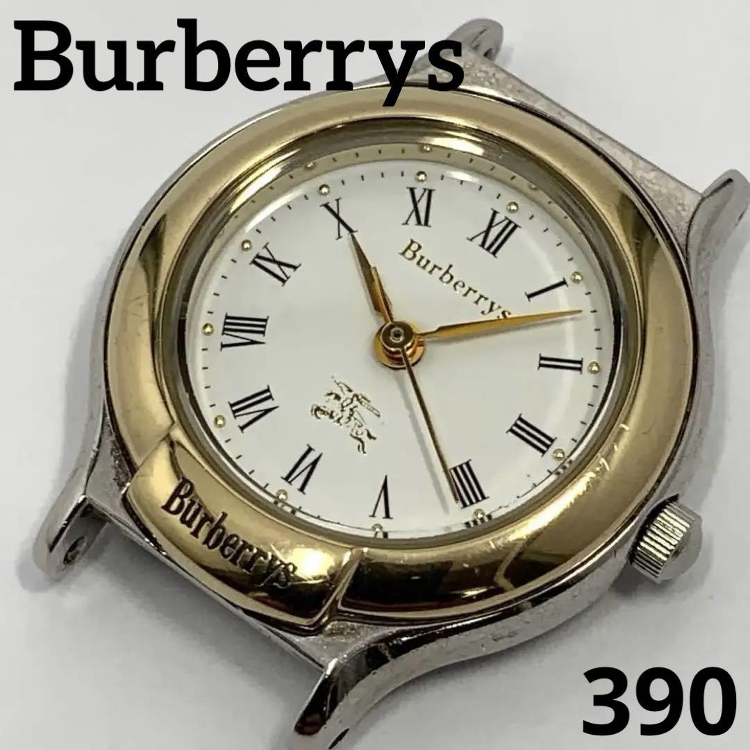 稼働品 Burberrys レディース 腕時計 ☆フェイスのみ ゴールド