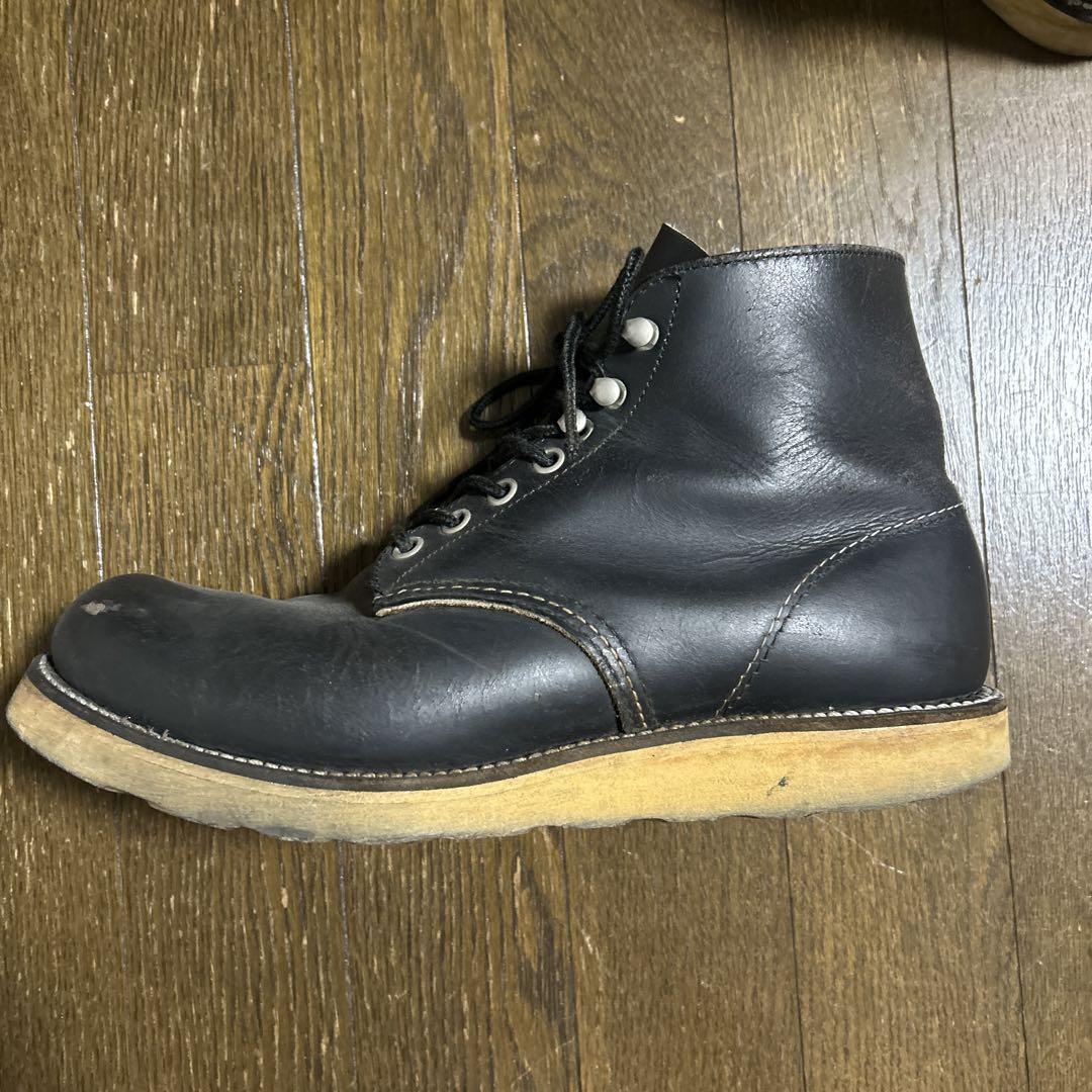 RED WING 90s アイリッシュセッター8165 四角犬タグ ブラック