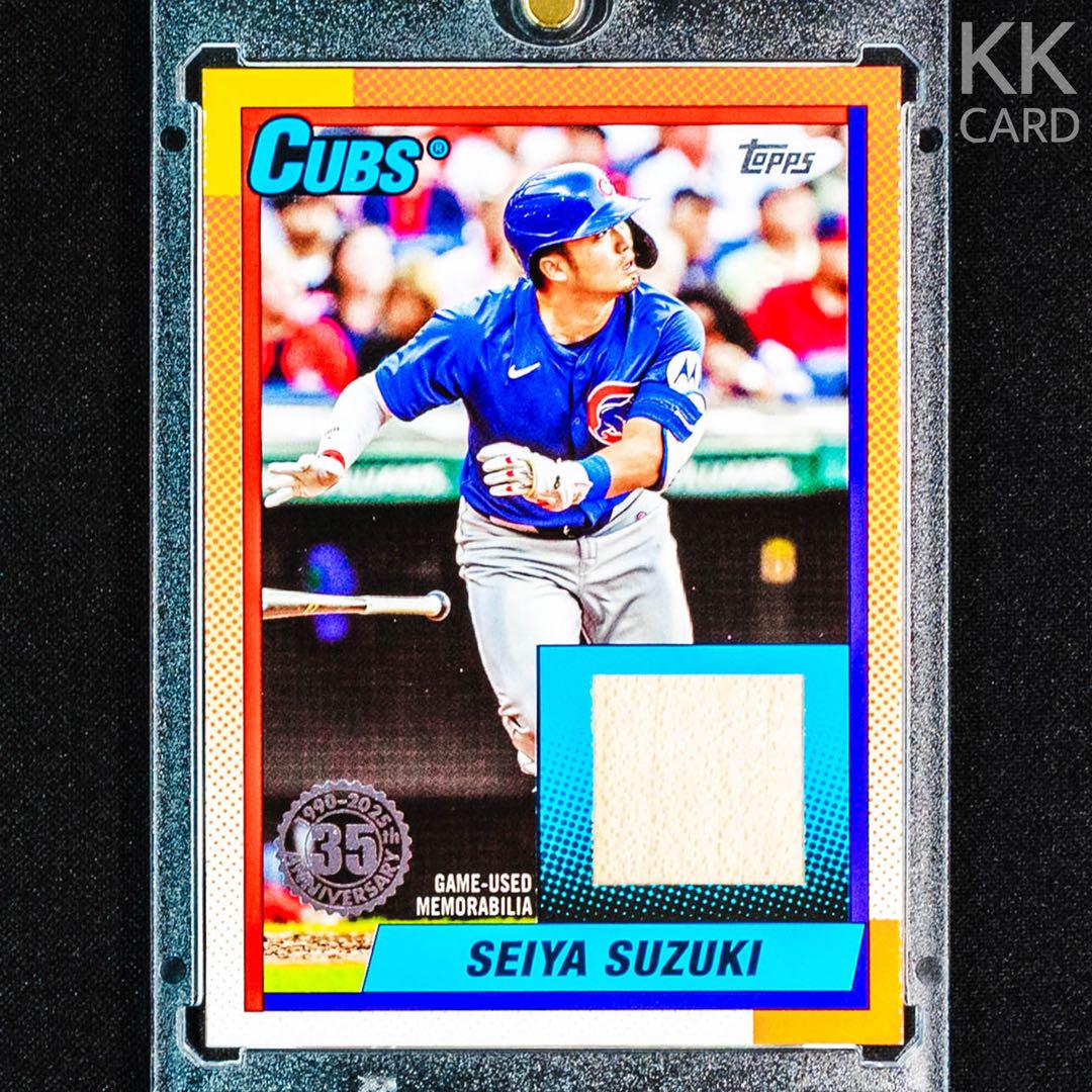Topps - 10枚限定 2025 Topps 鈴木誠也 ゲーム使用メモラビリア 鈴木誠也 2025 Topps Fanatics Fest パラレル MLB - メルカリ