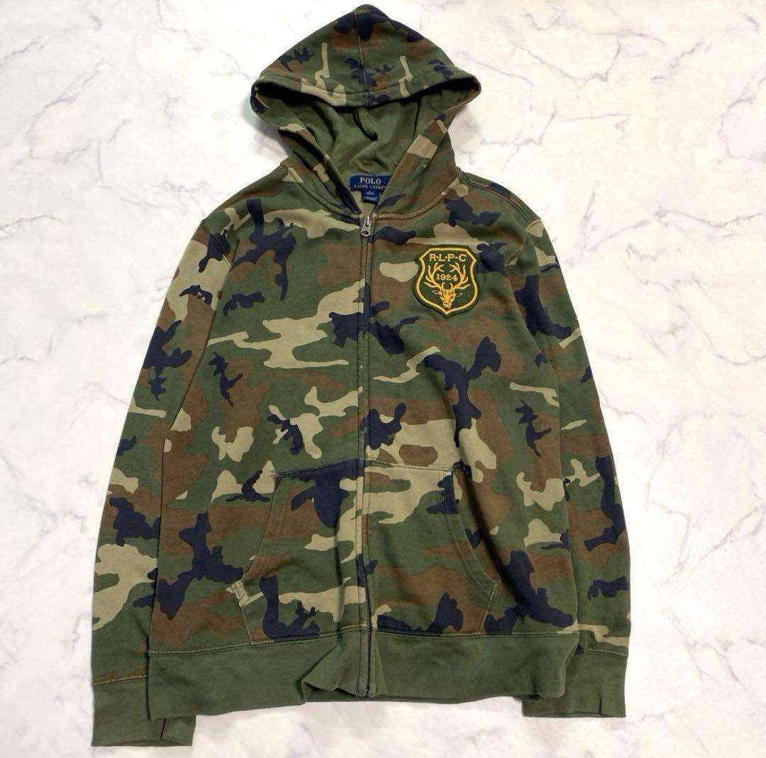 POLO RALPH LAUREN ポロラルフローレン パーカー 迷彩 L ジャケット・アウター