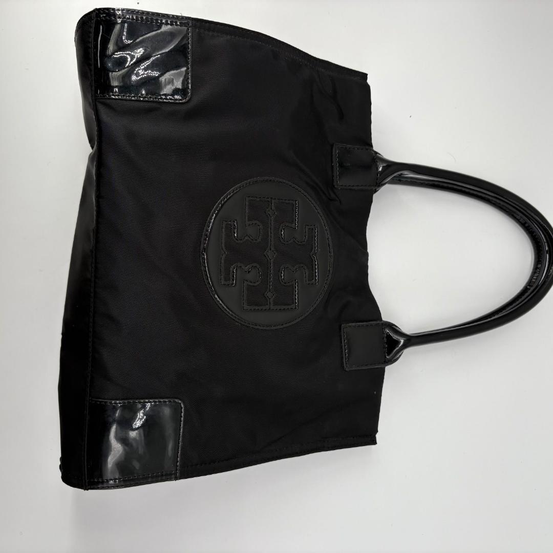 美品✨トリーバーチ エラ ナイロン エナメル 肩掛け トート