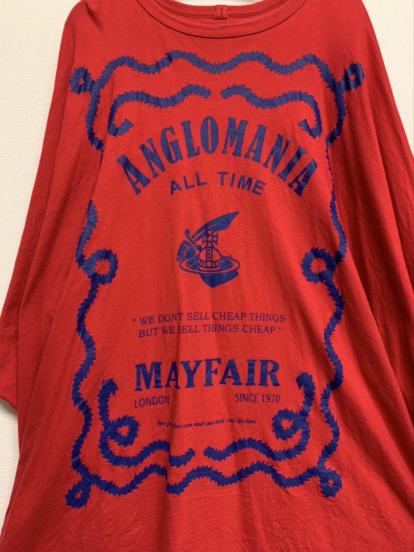 Vivienne Westwood Anglomania レッド Tシャツ S Vivienne Westwood Anglomania Red Shirt | eBay