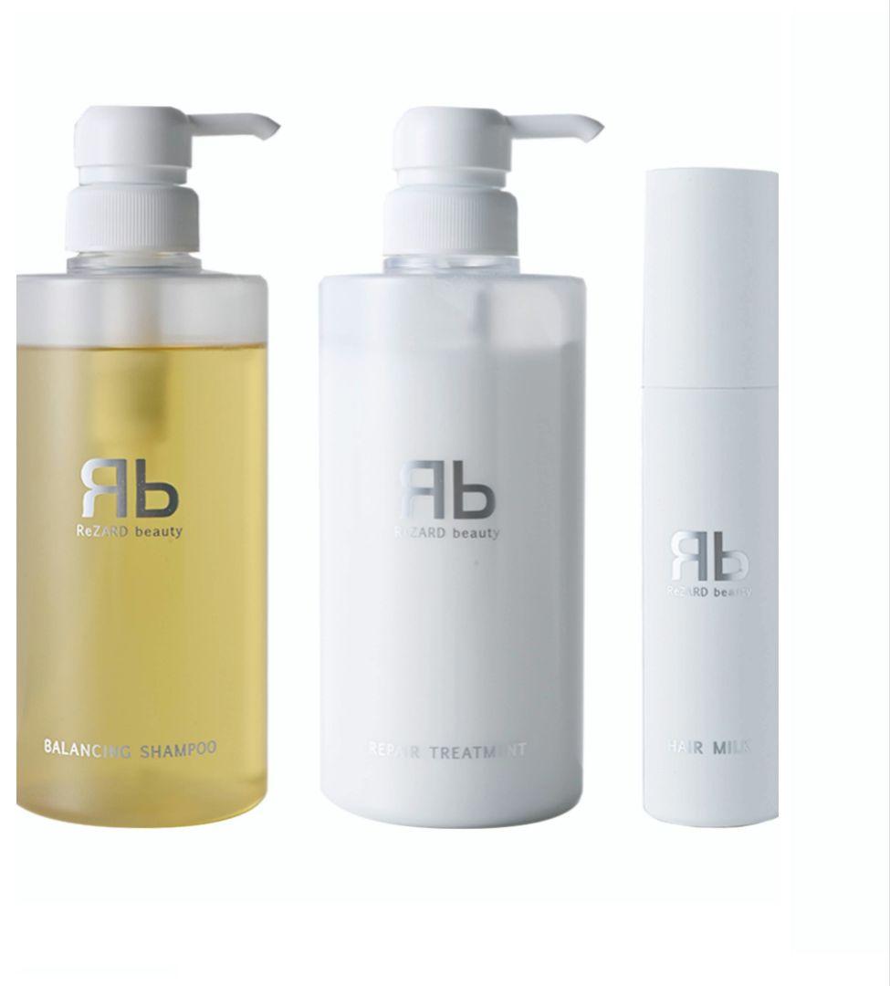 ReZARD beauty ヘアミルク 3本セット Rezard beauty バランシングシャンプー トリートメント